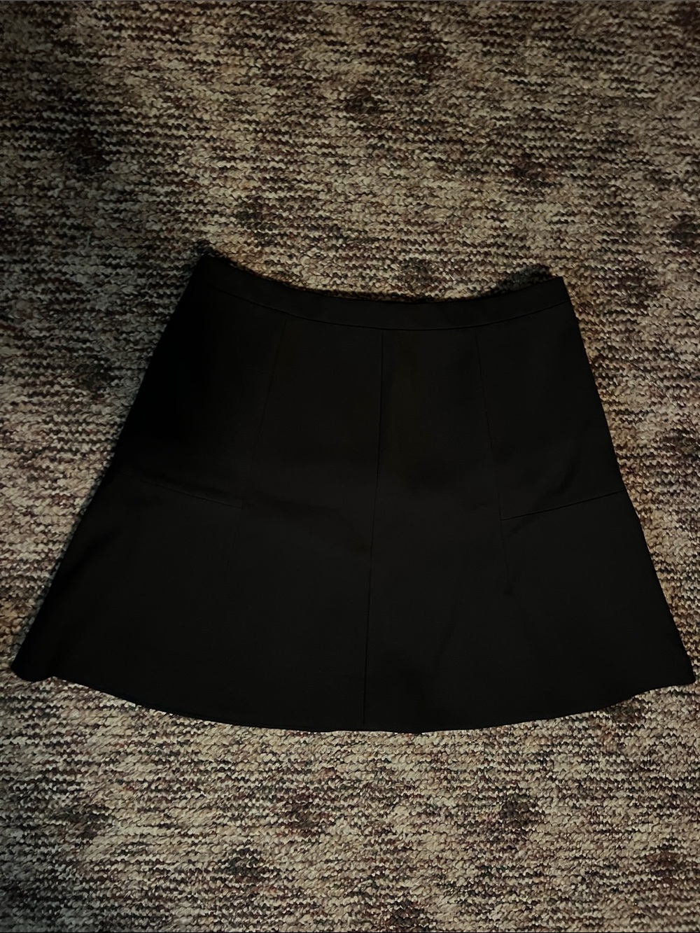 NWOT JCREW Black A-Line Women's Skirt SIZE 10